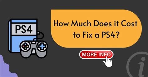 How Much Does It Cost to Repair a PS4?