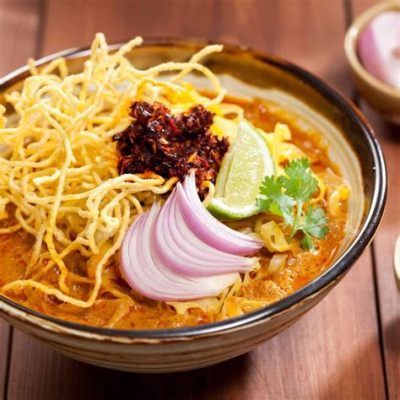  Khao Soi! Zupa Curry z makaronem: kremowa konsystencja spotyka się z pikantnym odświeżeniem